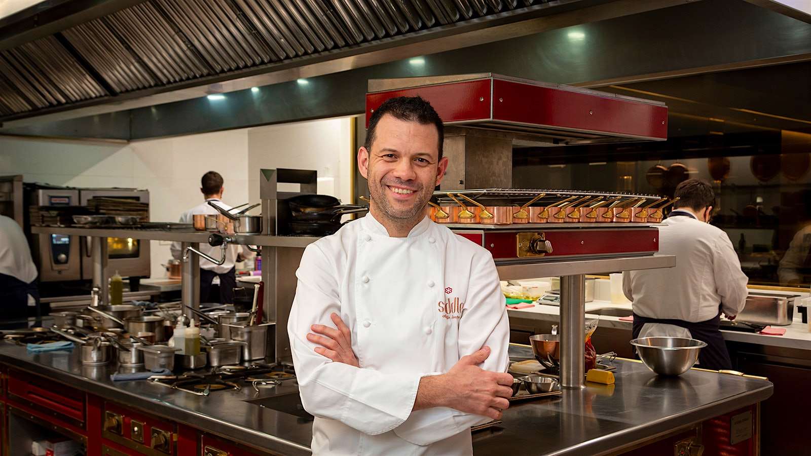Portrait of Saddle chef Adolfo Santos